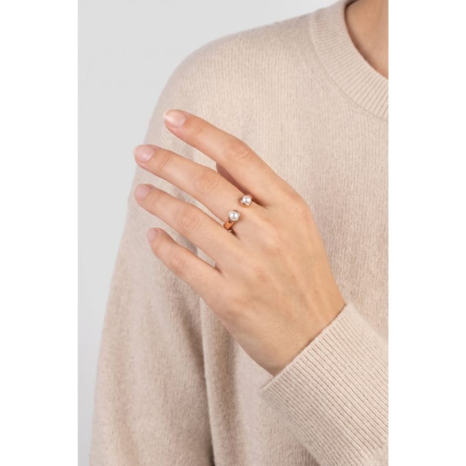 PURELEI Dewdrop Ring Rosegold Taglia: OS | Anelli Outlet | Donna | Rosa