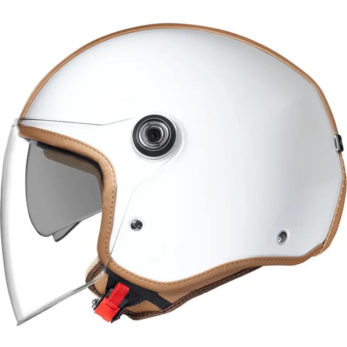 Nexx Y.10 Midtown Wit Bruin Jethelm - Helm