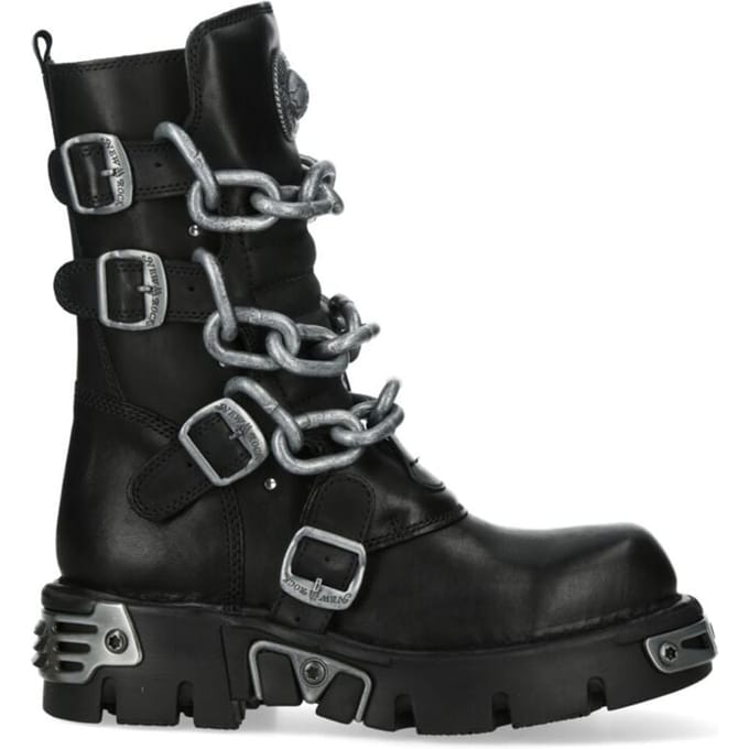 New Rock - Gothic Laarzen - Boot M-373CAD-C1 - EU36 tot EU47 - zwart