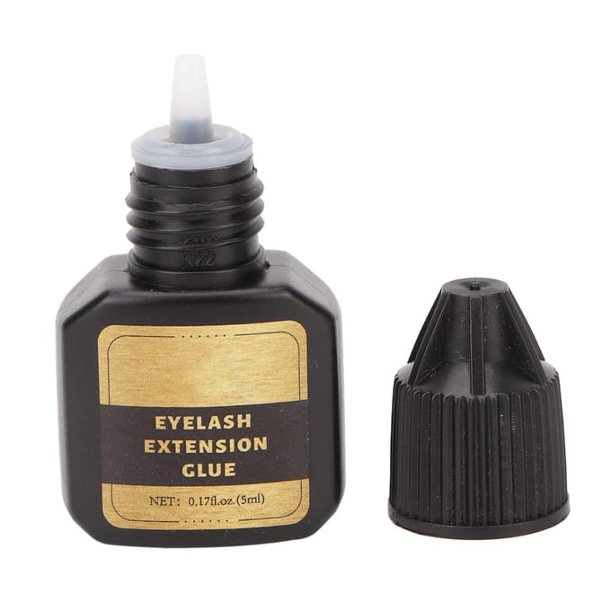 Wimperextensie Lijm Sneldrogend Individuele Cluster Wimperlijm Zelfaanbreng Lijm voor beige