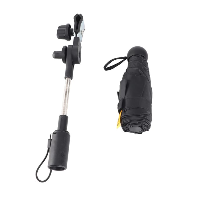 Baby Kinderwagen Paraplu UV Bescherming Waterdicht Draagbare Kinderwagen Zonnescherm black