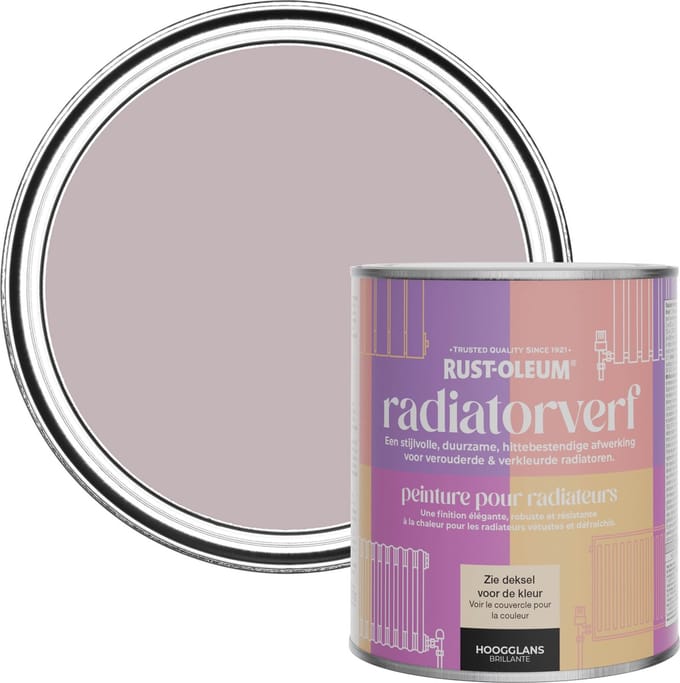 Rust-Oleum Paars Radiatorverf Hoogglans - Lila 750ml