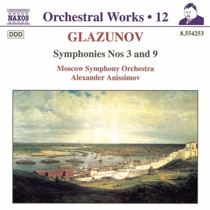 Moscow Symphony Orchestra - Glazunov: Symphonies Nos. 3 & 9 (CD)