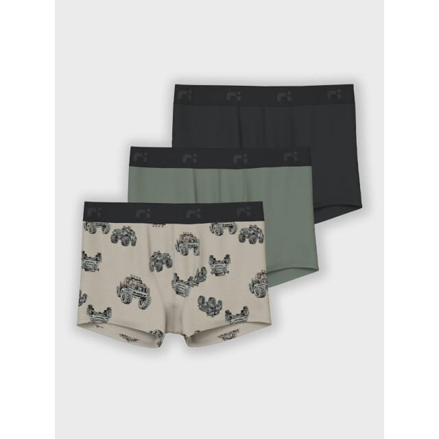 Name It Kinder boxershorts jongens nkmboxer monster trucks 3-pack
