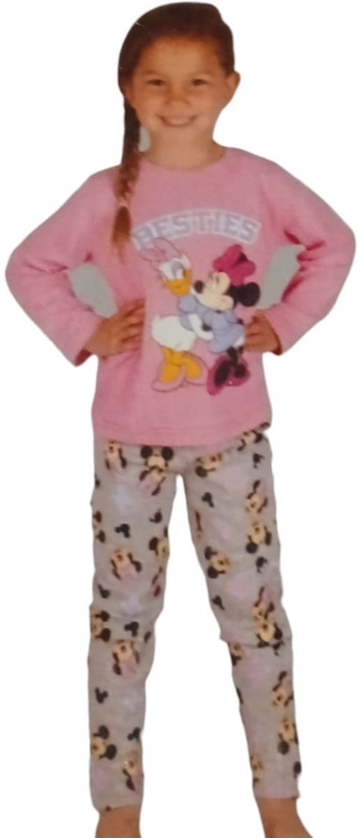 Pyjama meisjes - Minnie Mouse - Maat 128/134