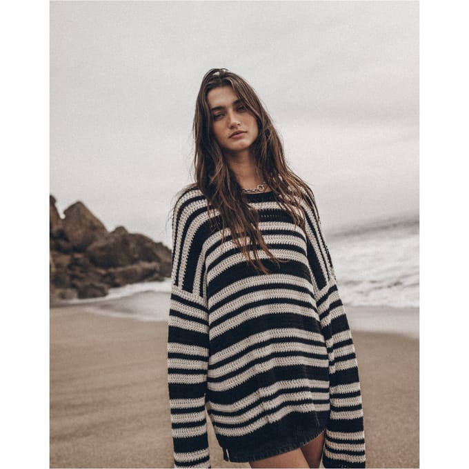 Mikuta The Striped Knitted Sweater Taglia: M | Maglioni a maglia Outlet | Donna
