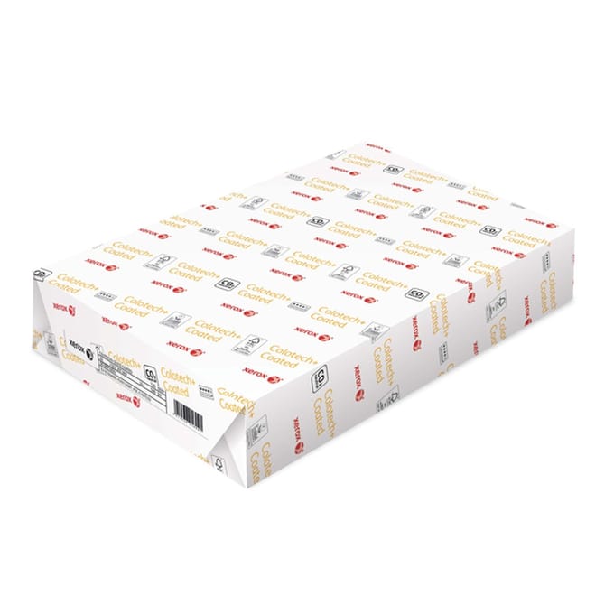 Laserpapier xerox colotech+ glossy a4 200gr wit | 7 stuks