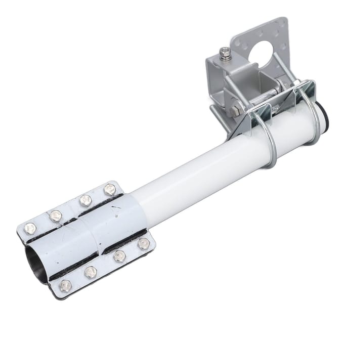 Heavy Duty Draaibaar Montagekit Dakmontage Paalkit voor Starlink Internetkit Satelliet voor Starlink white
