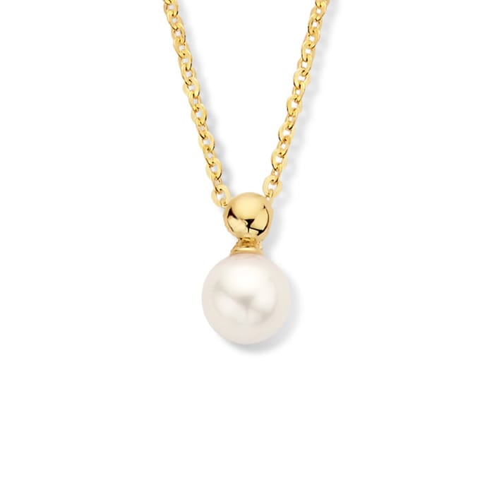Marie Celeste ketting parel 1,1 mm 41 - 43 - 45 cm - 5.5 - Goud