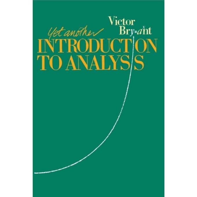Yet Another Introduction to Analysis.