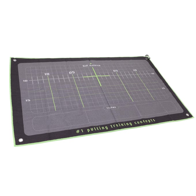 Putting Training Hulp Handdoek Putter Staande Positie Wafel Microvezel Handdoek Mat Oefenaccessoire gray