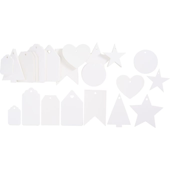 VBS Cadeaulabel "White Mix"