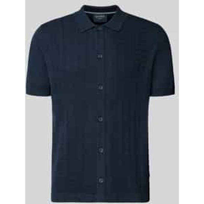 slim fit poloshirt met 1/2-mouwen