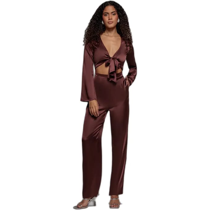 Dames jumpsuit Goddiva Cut Out