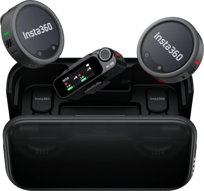 Insta360 Mic Pro (2 TX + 1 RX)