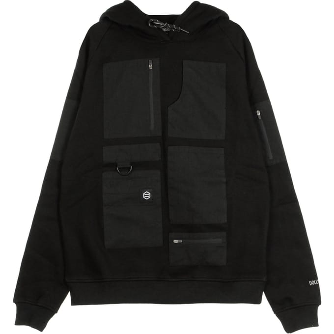 Speciale zakhoodie voor heren, zwart