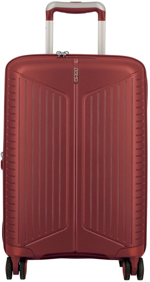 Jump Evae 4 wielen Cabinewagen 55 cm - Harde bagage - TSA slot - red