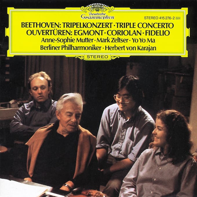 Beethoven: Triple Concerto; Overtures (CD)