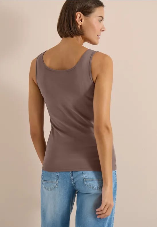 Basic top met ronde hals in een 2-pack