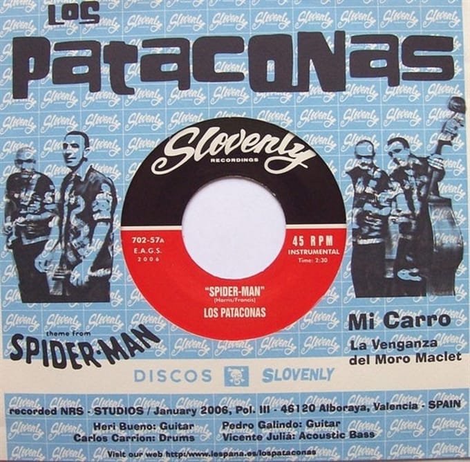 Los Pataconas - Spider-Men (7" Single)