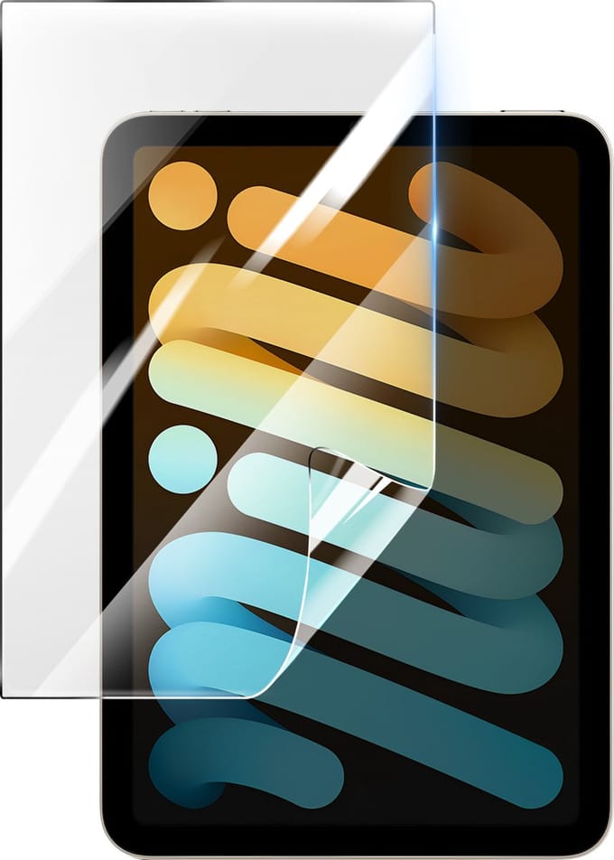 3mk, Geschikt voor iPad Mini 6 2021, Schokbestendige Hydrogel Screenprotector, Transparant