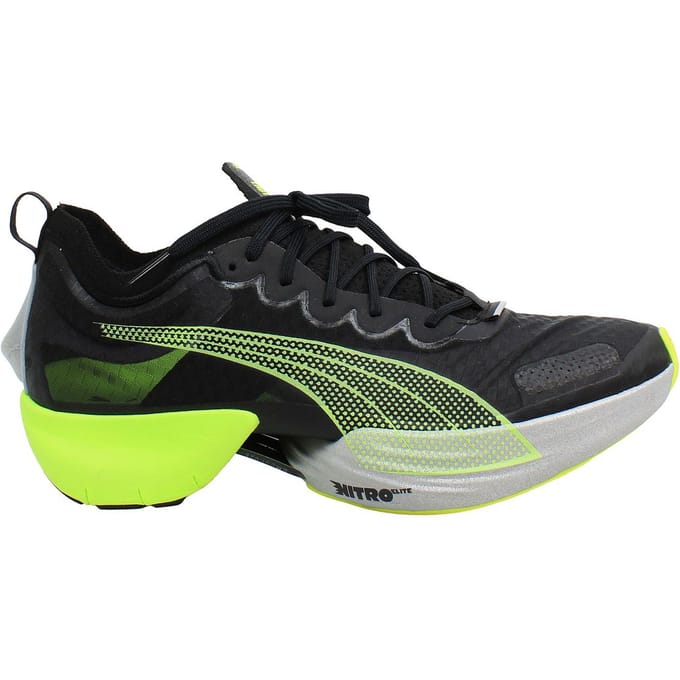 Puma Fast-R Nitro Elite Carbon Heren Zwarte Sneakers