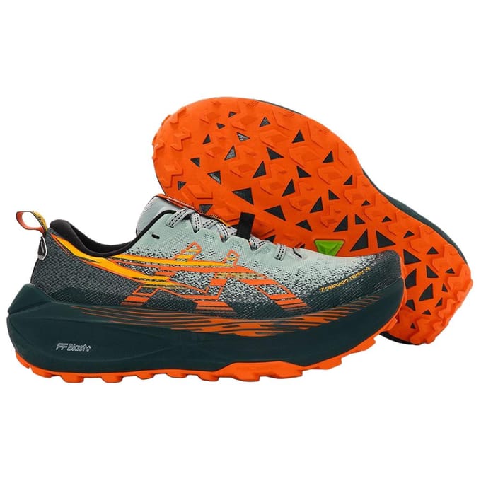 Asics Trabuco Max 4 Cold Moss Nova Orange Chaussures de Sport Vert 1011B976-400 40.5 gray