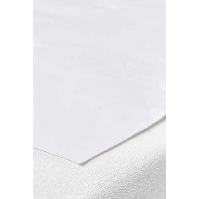Meyco Baby bedzeil juniorbed - 2-pack - white - 75x100cm