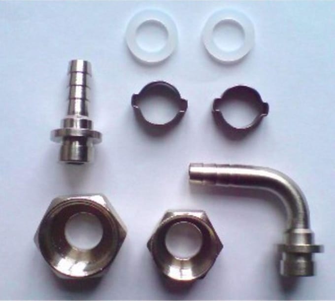 CO2 Slangtules - voor biertap set, 8 stuks - 10mm