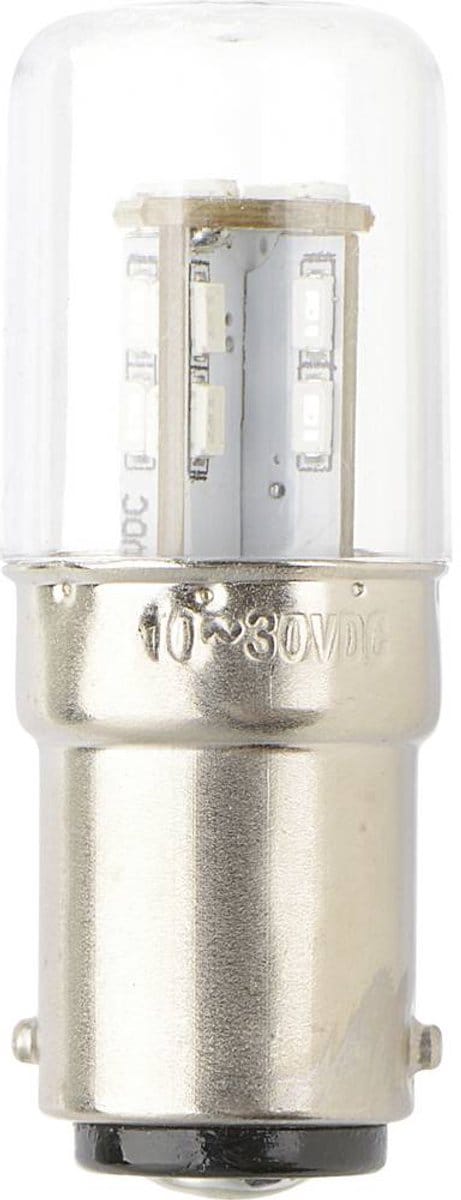 TRU COMPONENTS TC-13776160 LED-signaallamp Groen BA15d 12 V/DC, 24 V/DC 200 lm