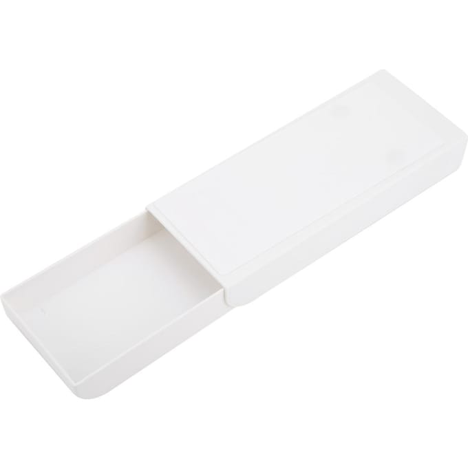Onder Plak Bureau Organizer Wit ABS Plastic Bureau Opbergdoos Kantoorartikelen white