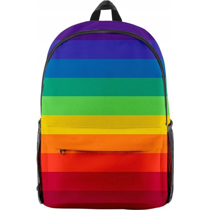 Regenboog Schoolrugzak Regenboog Tas Lgbt Trots Groot Xl