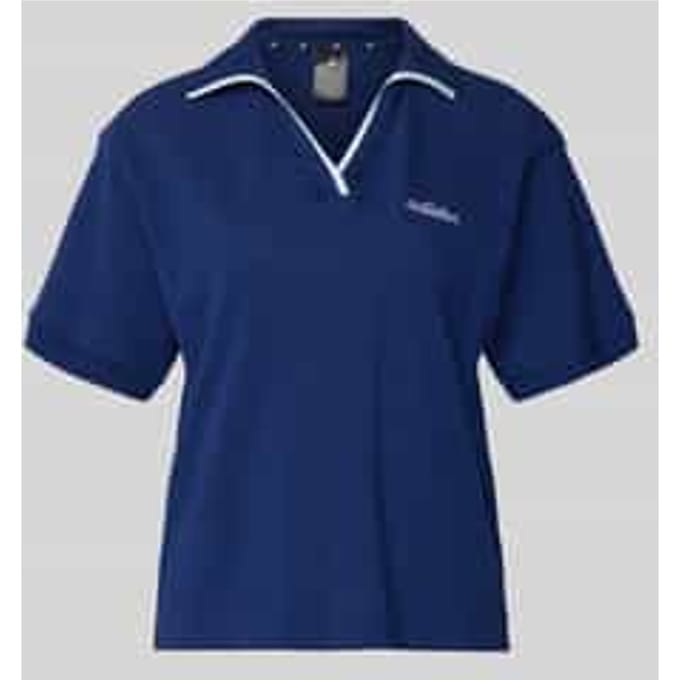 Poloshirt met label-stiksel