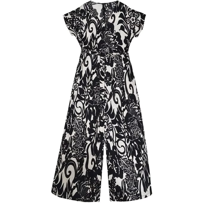 Jersey jumpsuit met riem dames Mat Fashion