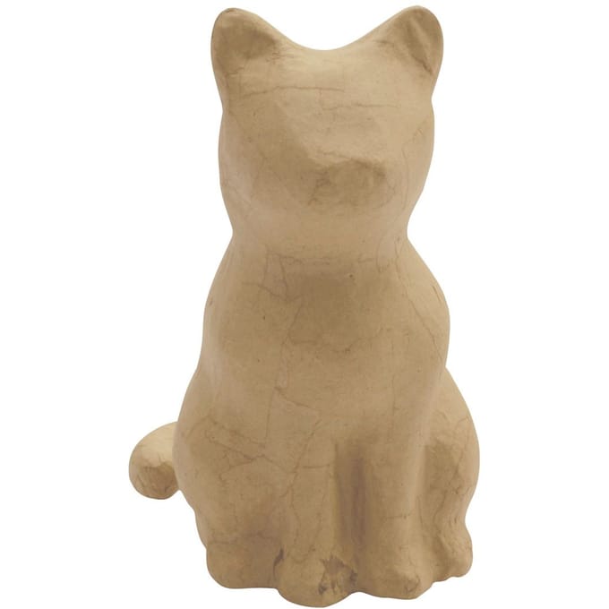 Decopatch Kat zittend 15 cm