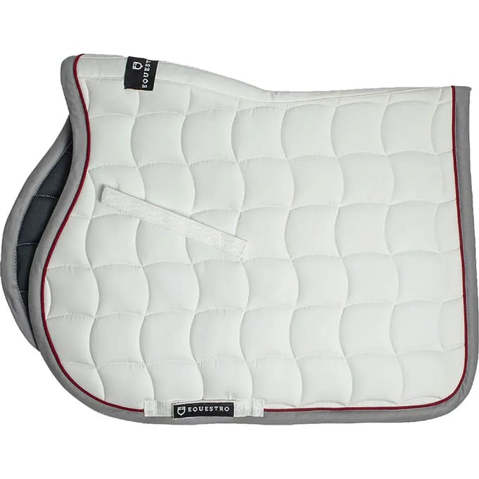 Springzadel met contrasterende bies voor paard Equestro