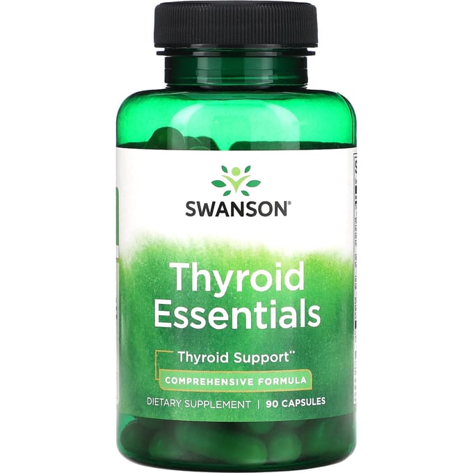 Essentiële Voedingsstoffen voor de Schildklier, 90 Capsules
