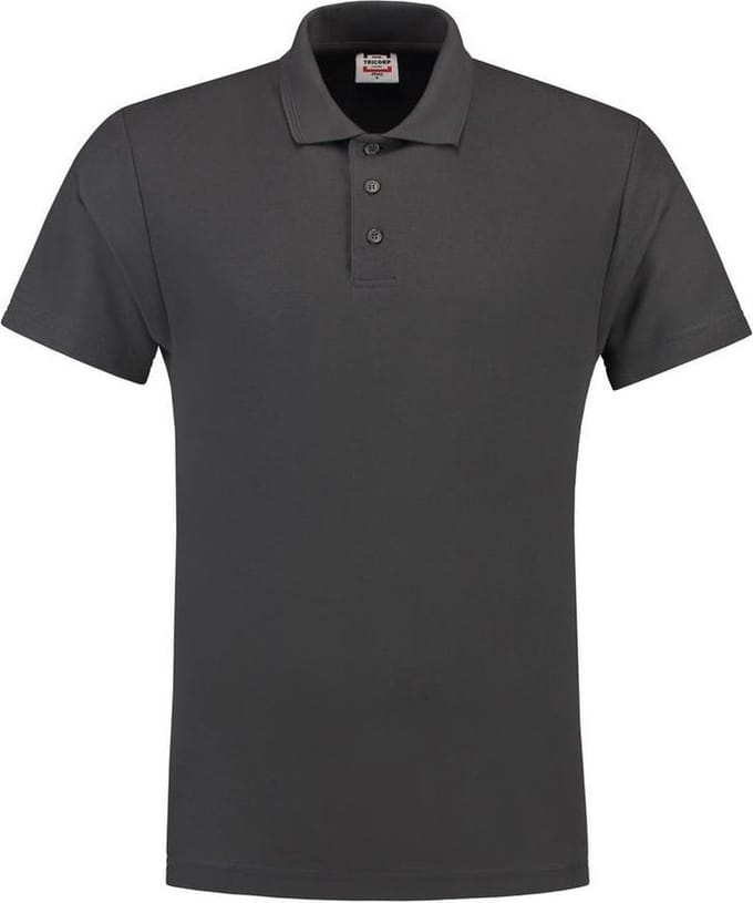 Tricorp Poloshirt - Casual - 201003 - Donkergrijs - maat S