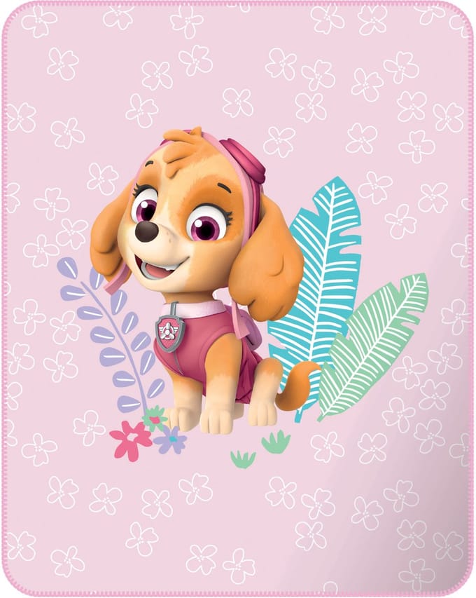 PAW Patrol Fleece Deken, Paradise - 110 x 140 cm - Polyester