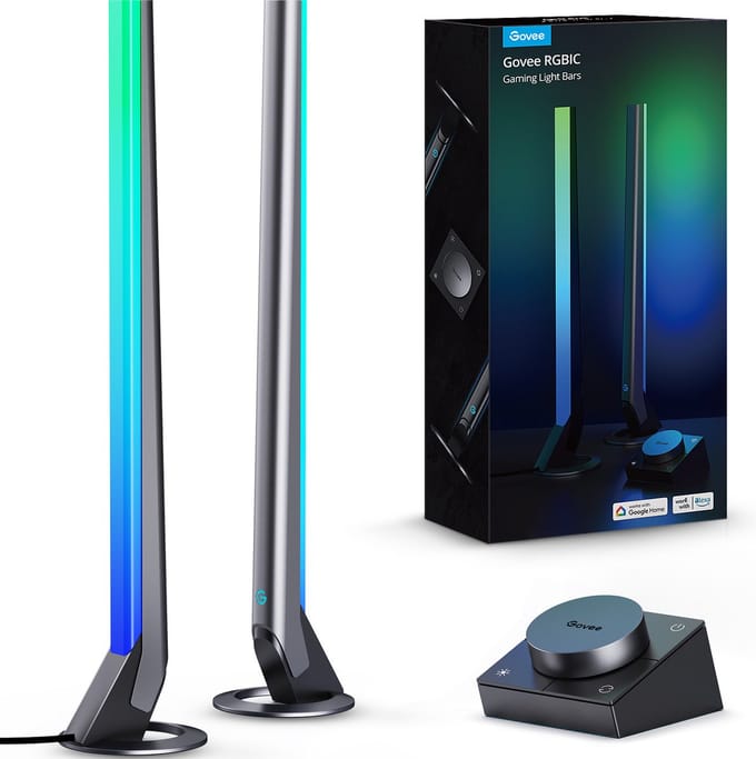 Govee slimme gaming light bars RGBIC - voor 24-32 inch