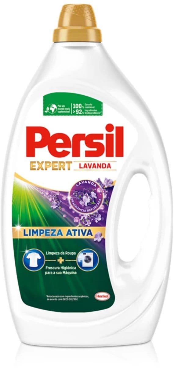 Persil Color Lavender Active Cleaning Plus Gel voor gekleurde kleding, 55 wasbeurten.