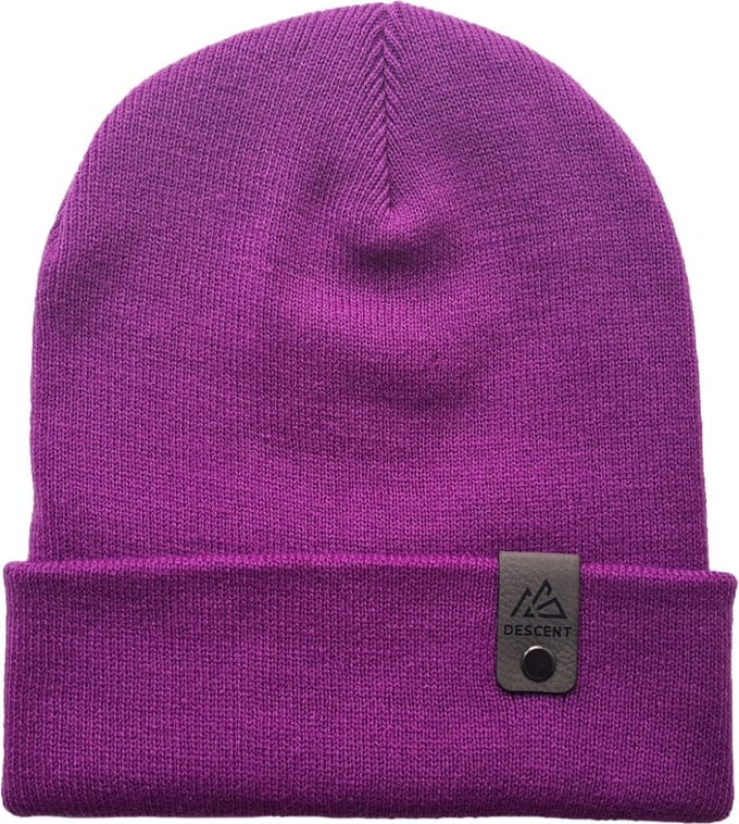 Descent - Muts - Basic - Paars- Beanie - Wintersport
