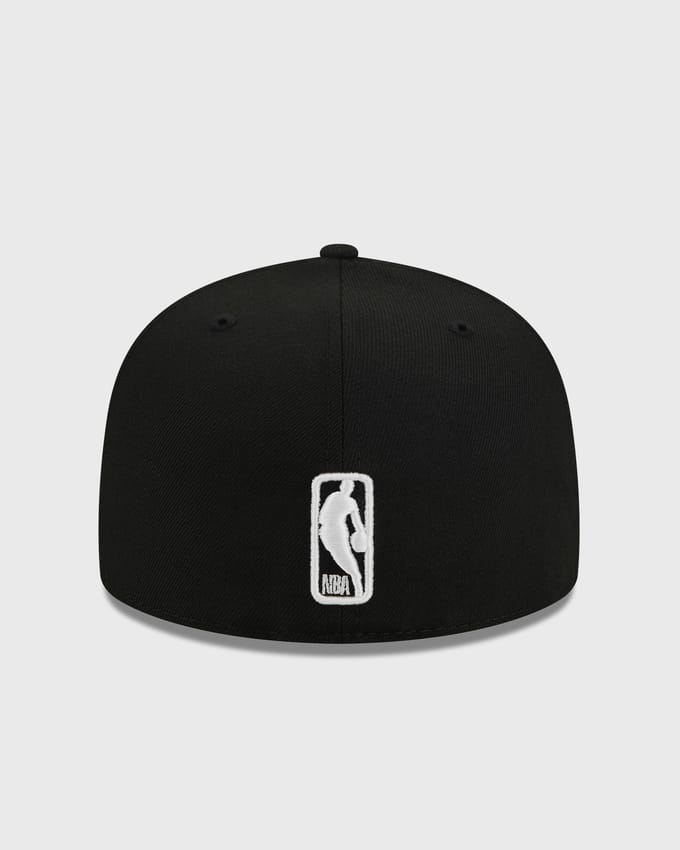 HWC 31587 59FIFTY BLKBLKWHI GOLDEN STATE WARRIORS