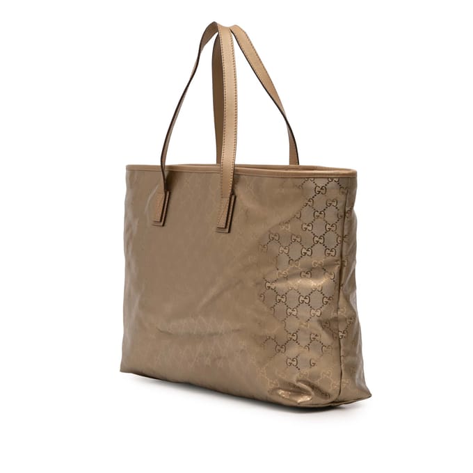 Tweed handschoenen Large Gg Imprime Tote