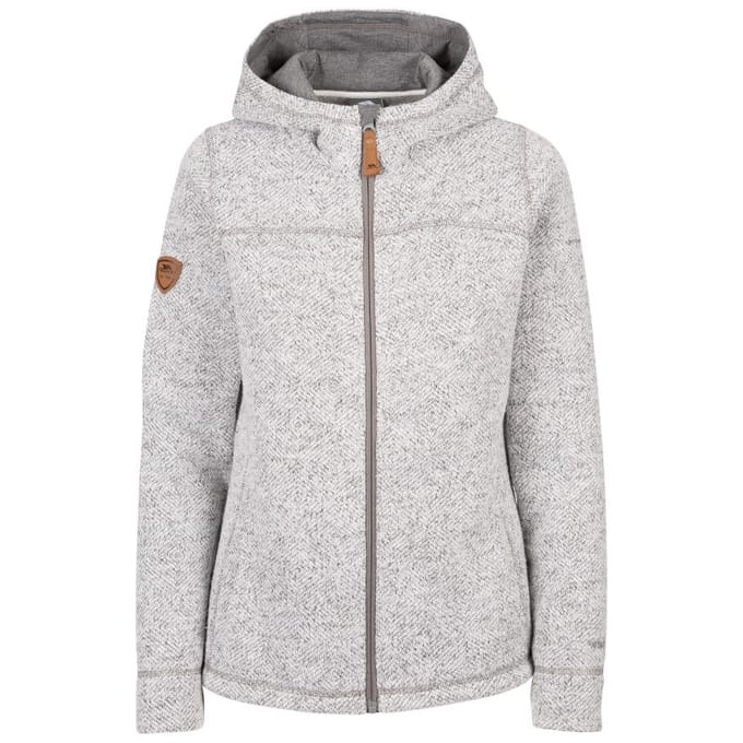 Trespass Dames reserve fleece vest met capuchon