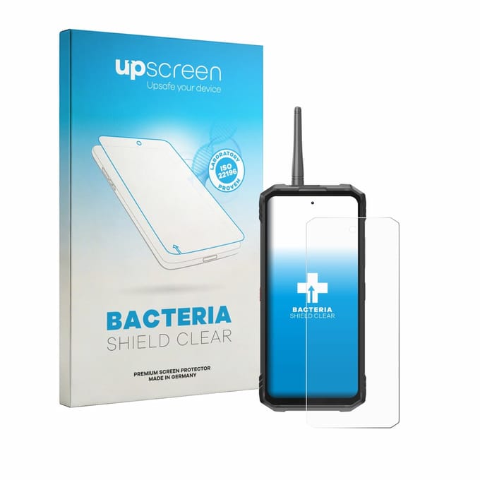 upscreen - Screenprotector voor Hotwav Hyper 8 Ultra - Folie Beschermfolie transparant antibacterieel