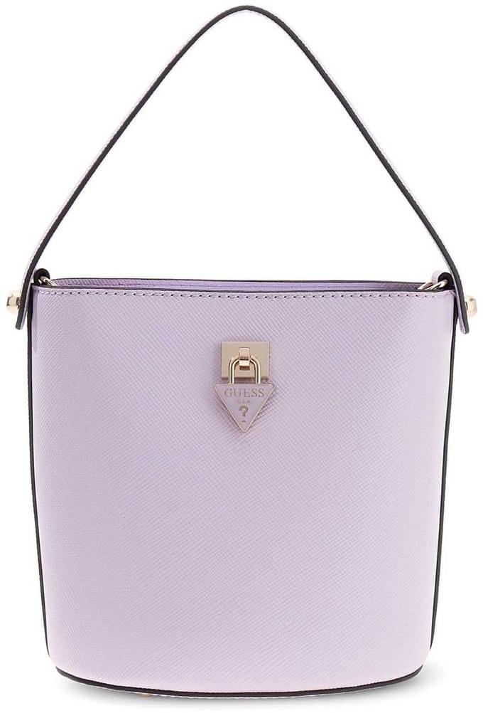 GUESS schoudertas Patsie Top Handle Bucket Lilac paars