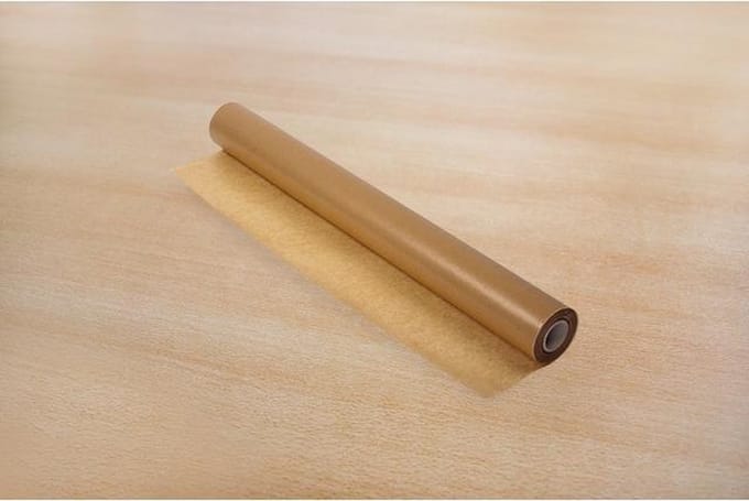 Raadhuis inpakpapier 70cmx5m - 60 grams -kraft - gestreept