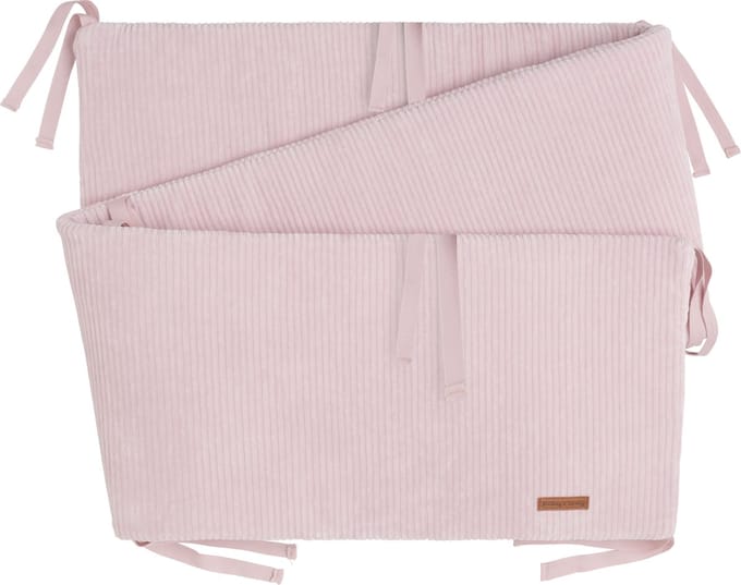 Baby's Only Bedbumper - Bedomrander - Bedomranding baby - Boxbumper - Parkomrander Sense - Oud Roze - 180x30 cm