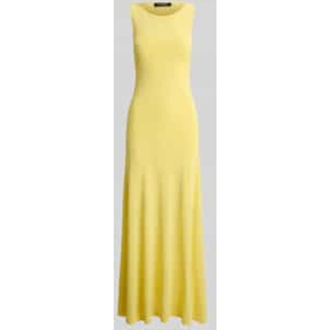 Maxi-jurk van mix van viscose en katoen